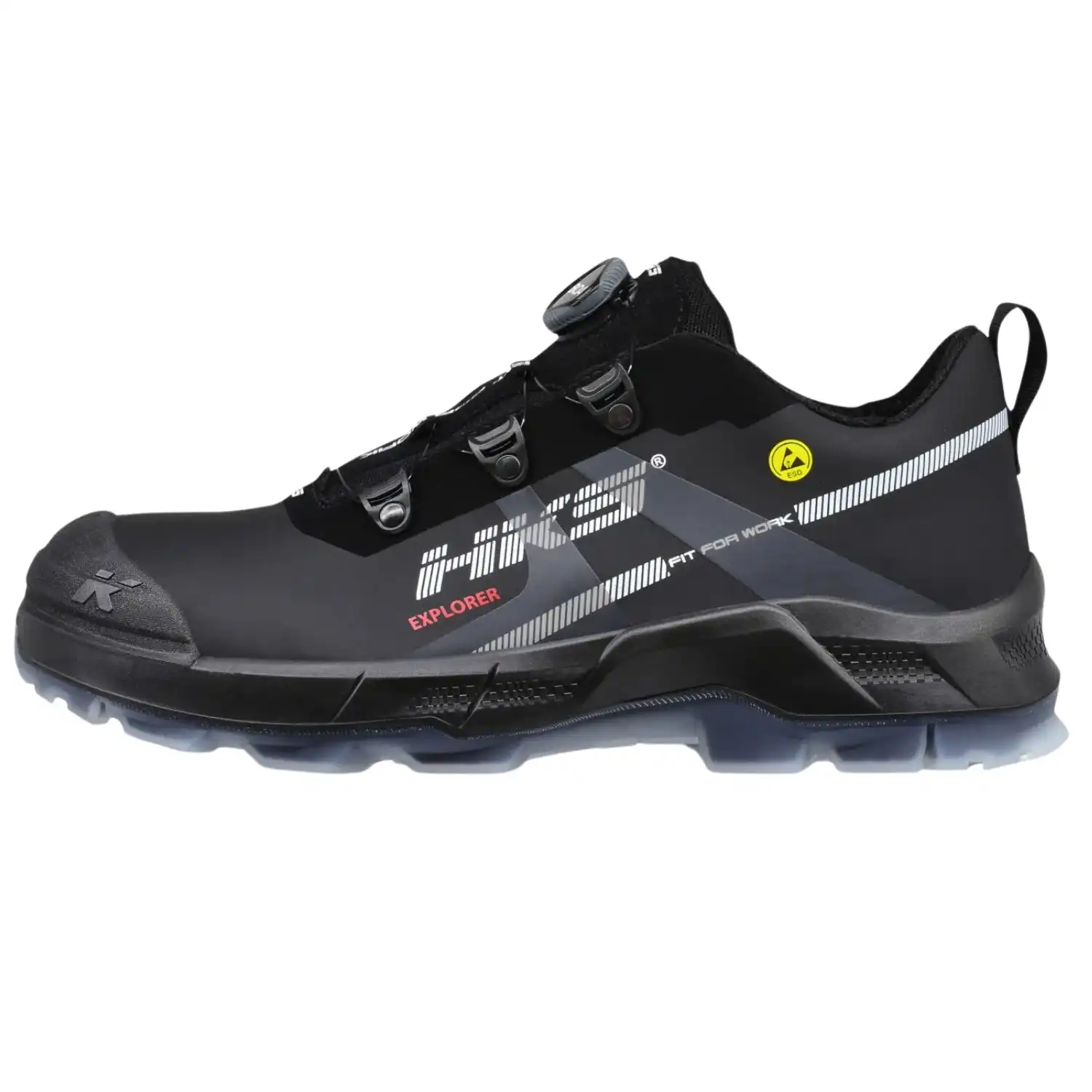 Sicherheitshalbschuhe "EXPLORER BLACK BOA®" in 47 - Thumbnail 1
