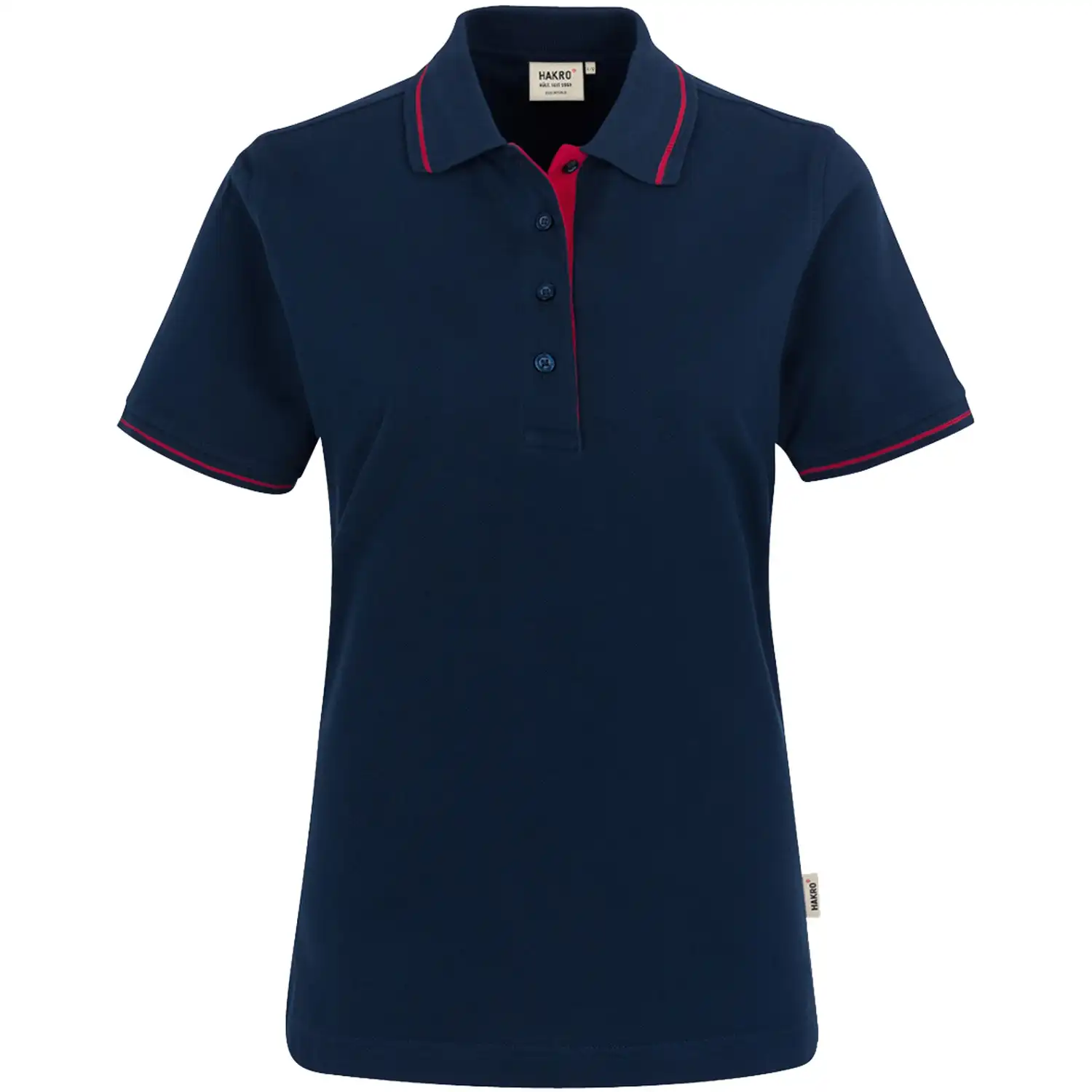 Damen Contrast Polo-Shirt "Casual" 203 in tinte, 3XL - Bild 1