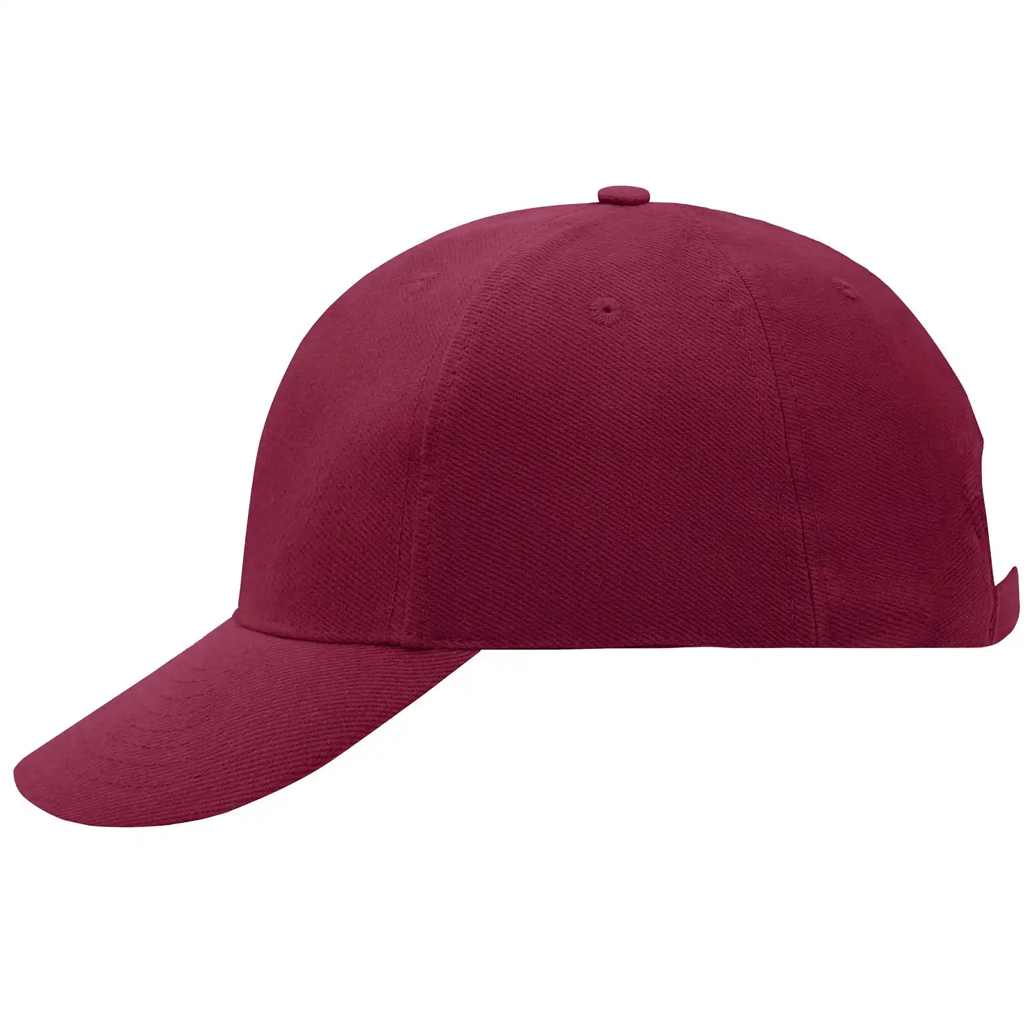 Basecap Raver "MB6128" 6-Panel-Laminated in burgundy - Bild 1
