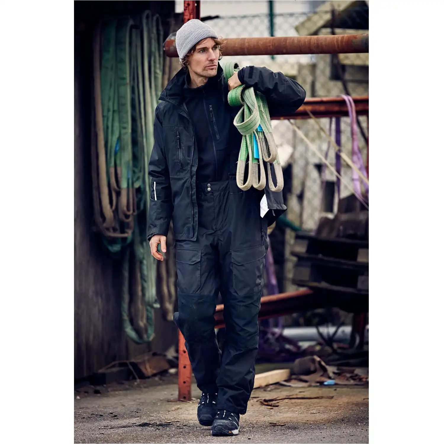 Regenhose Airtech "2151 GTT" schwarz in L - Thumbnail 3