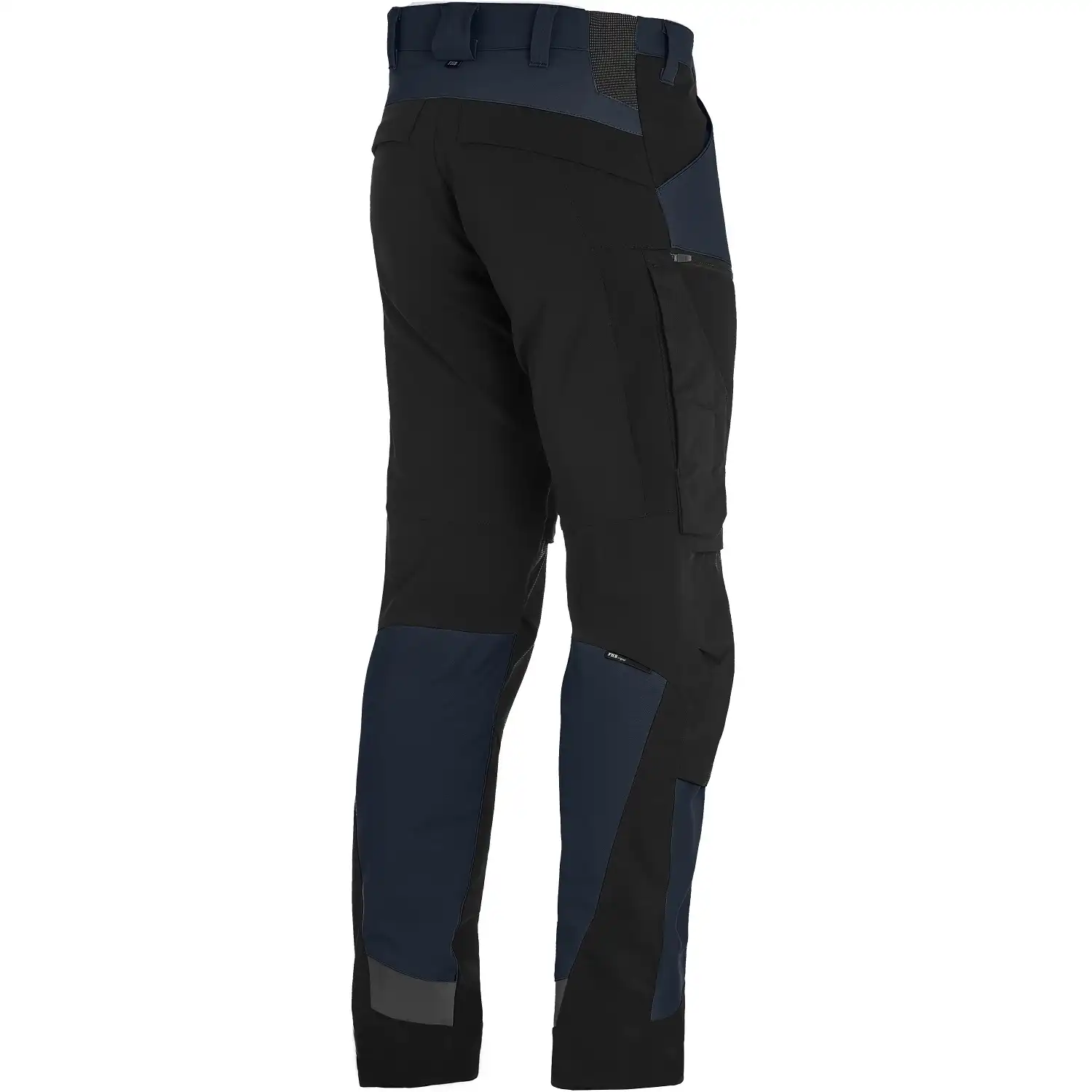 Stretch Bundhose Canvas "LEO" in marine/schwarz, 52 - Thumbnail 2