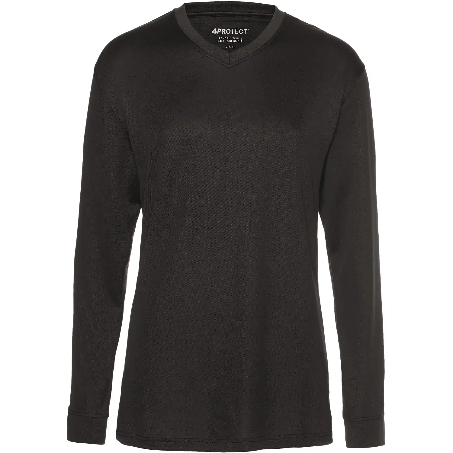 Langarmshirt mit UV-Schutz "AUSTIN" in schwarz, L - Bild 1