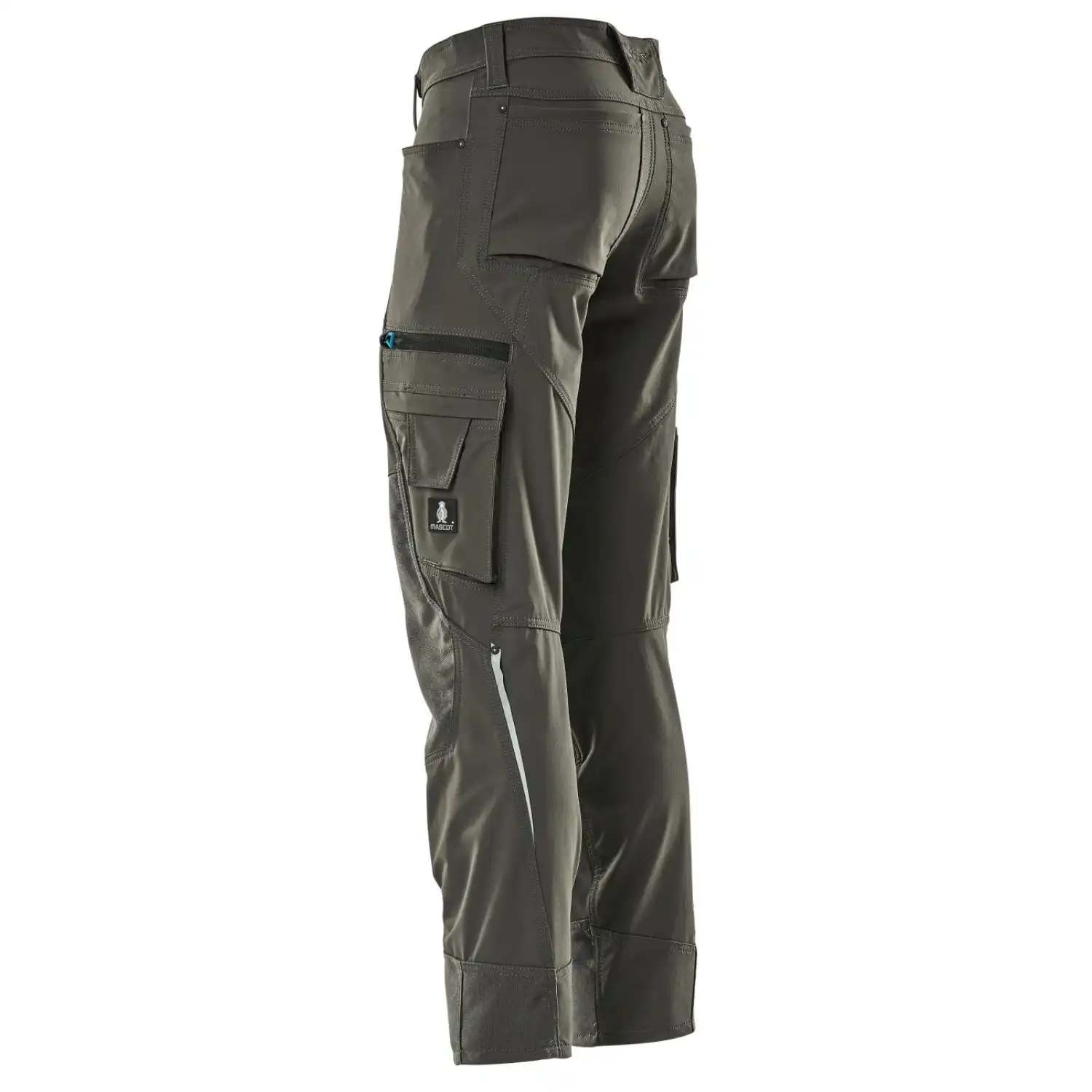 Stretch Bundhose "17179-311" Advanced in dunkelanthrazit, 82C58 (EU 58) - Thumbnail 3