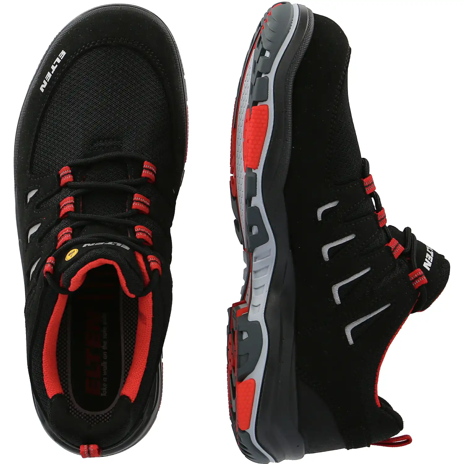 Sicherheitshalbschuhe S1P "WILLIAM RED LOW" ESD  in 47 - Thumbnail 2