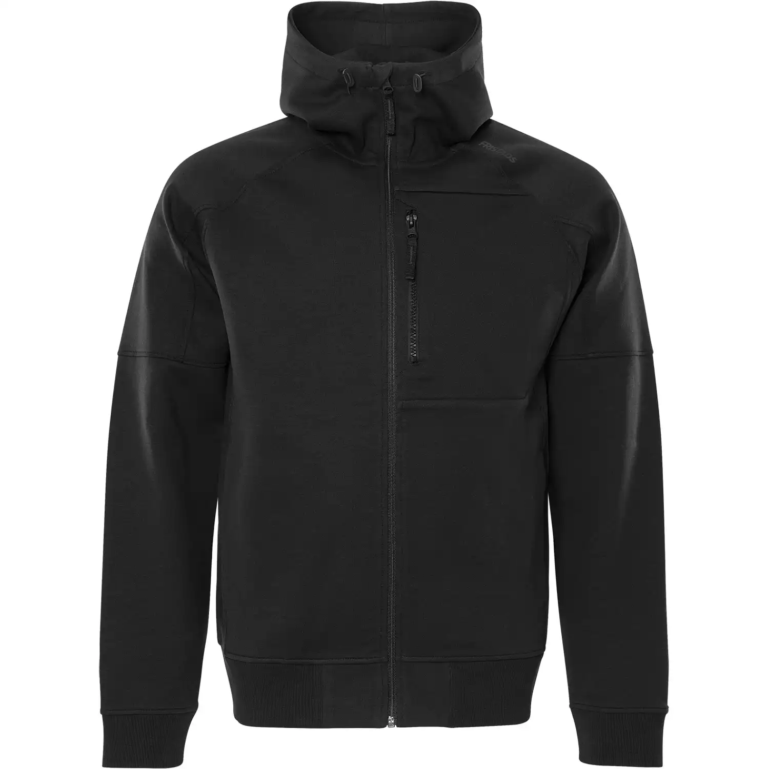 Kapuzen-Sweatjacke "7831 GKI" Alnaryd in schwarz, M - Thumbnail 1