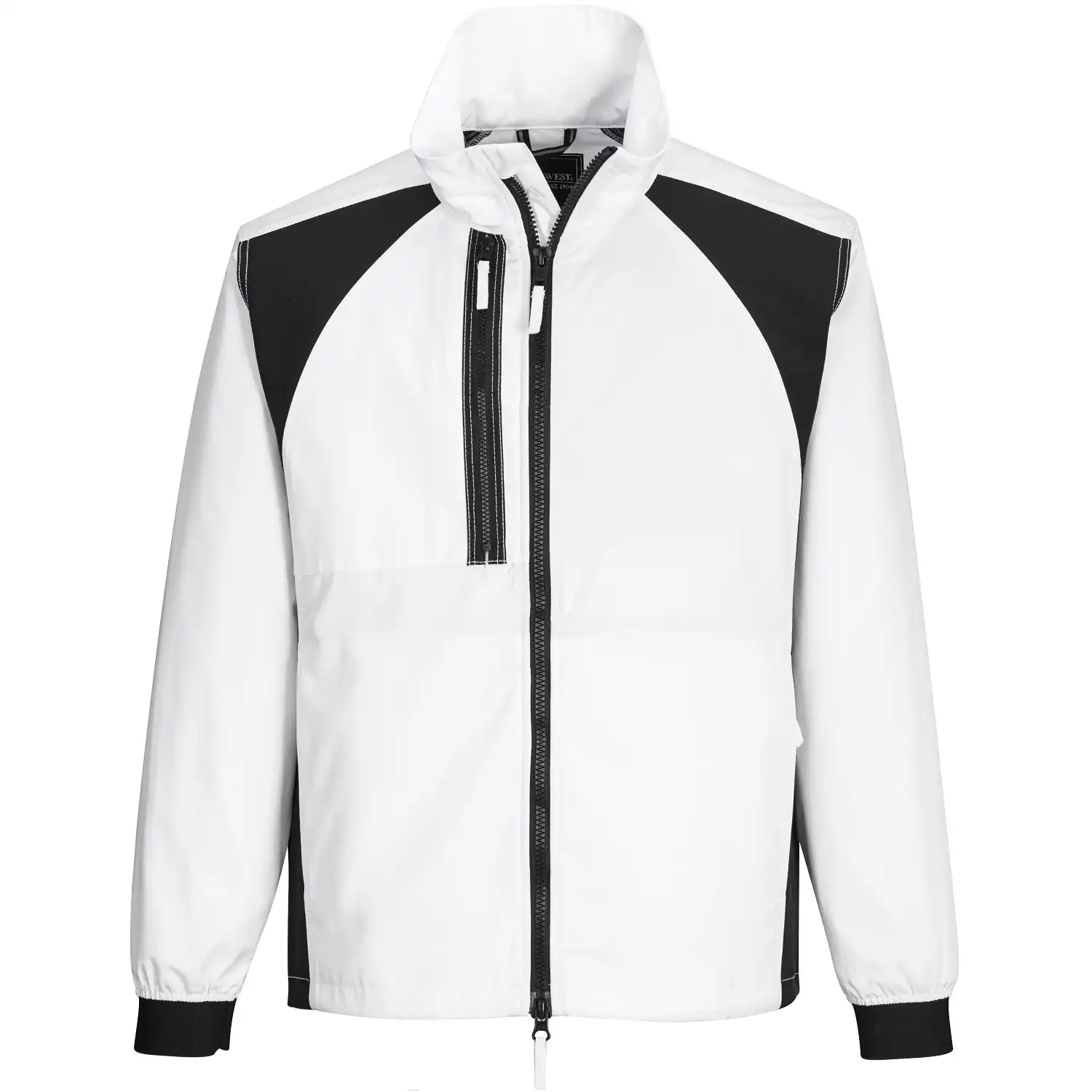 Stretch Bundjacke "CD885" WX2 in white, L - Thumbnail 1