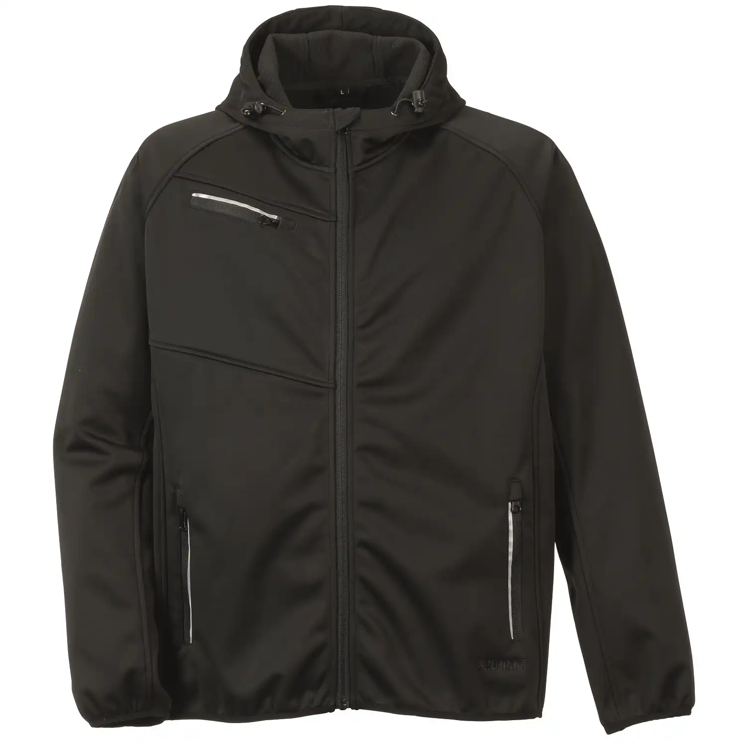 Softshelljacke "Fog" Outdoor in schwarz, 4XL - Bild 1