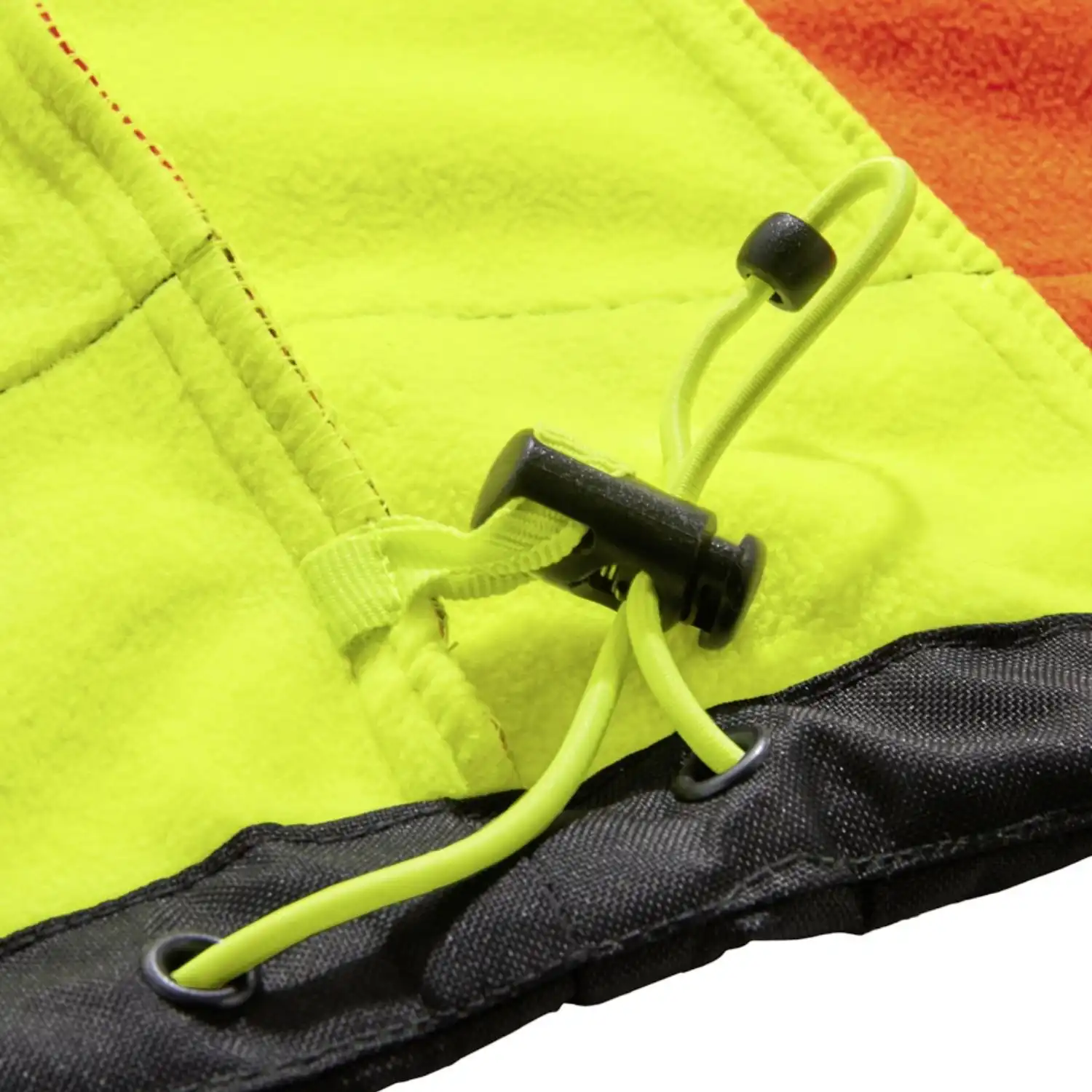 Warnschutz Softshelljacke "HOUSTON" in gelb/orange, L - Thumbnail 3