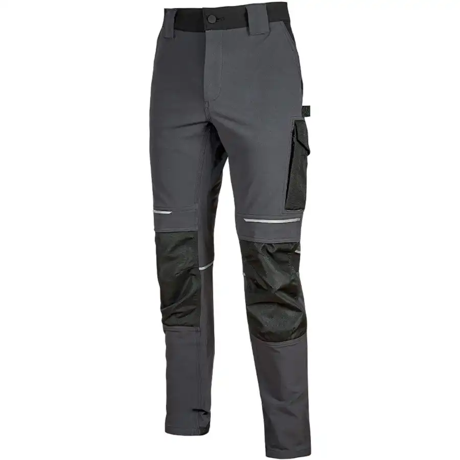 Stretch-Bundhose "ATOM" Performance  in asphalt grey, XS - Bild 1