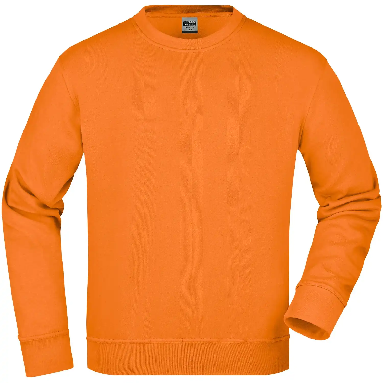Workwear Sweatshirt "JN840" in Orange, 5XL - Bild 1