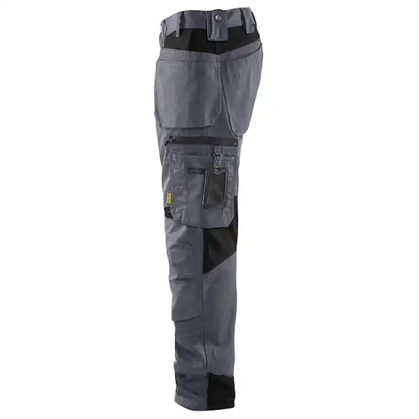 Handwerkerhose "1555" in grau/schwarz, C44 - Thumbnail 3