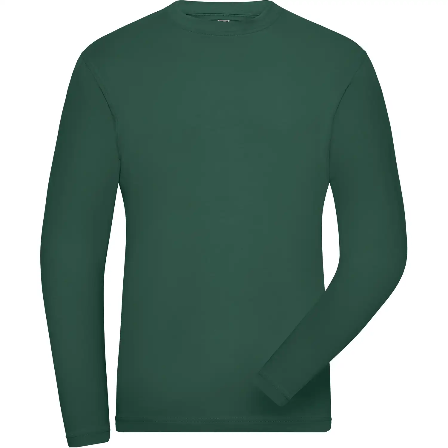 Bio Stretch Langarmshirt "JN1804" UV-Schutz in dark-green, XL - Bild 1