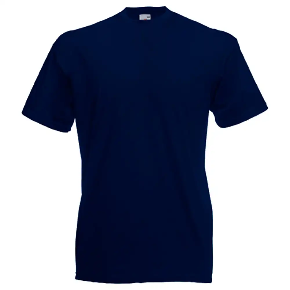 T-Shirt "F140" 100% Baumwolle Valueweight in deep navy, M - Bild 1