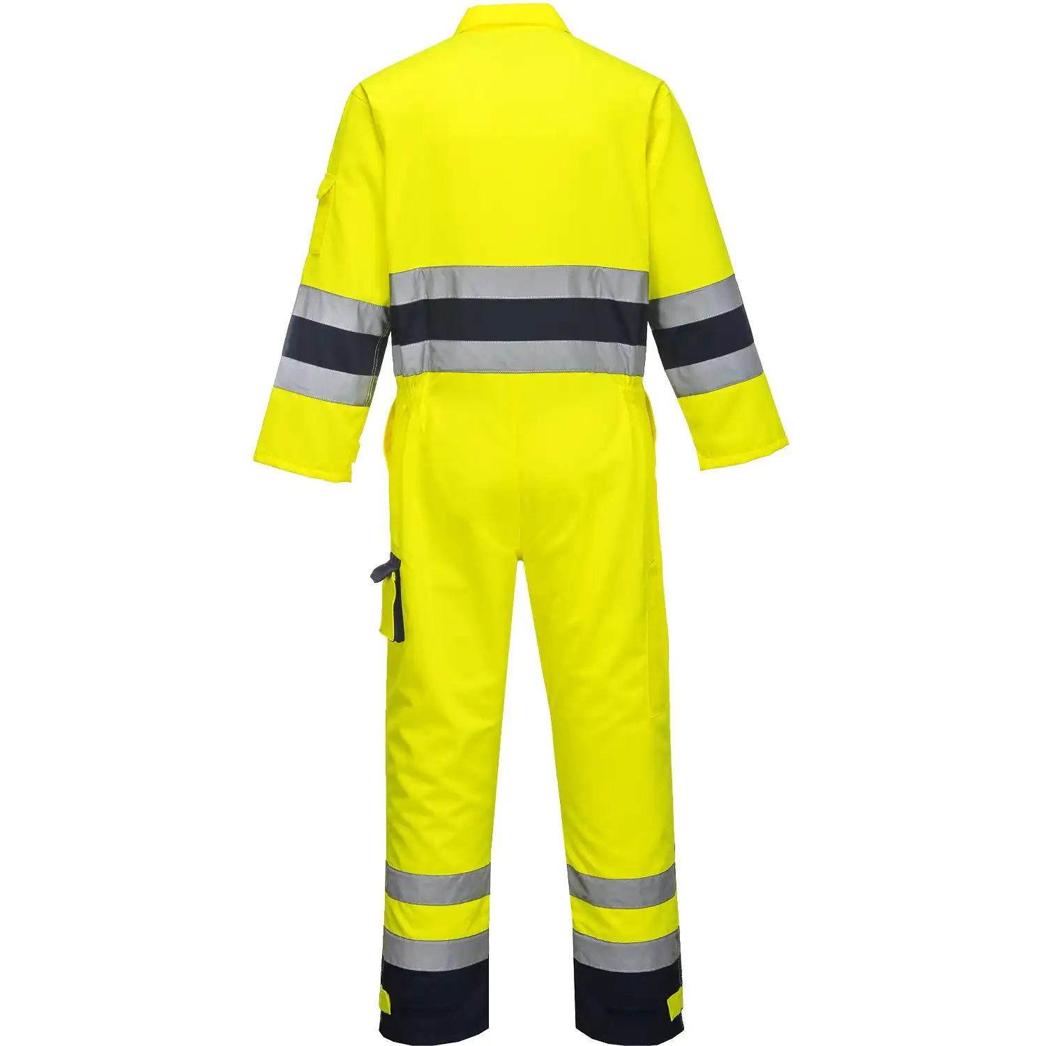 Warnschutz Overall "NANTES" in gelb/marine, L - Thumbnail 2