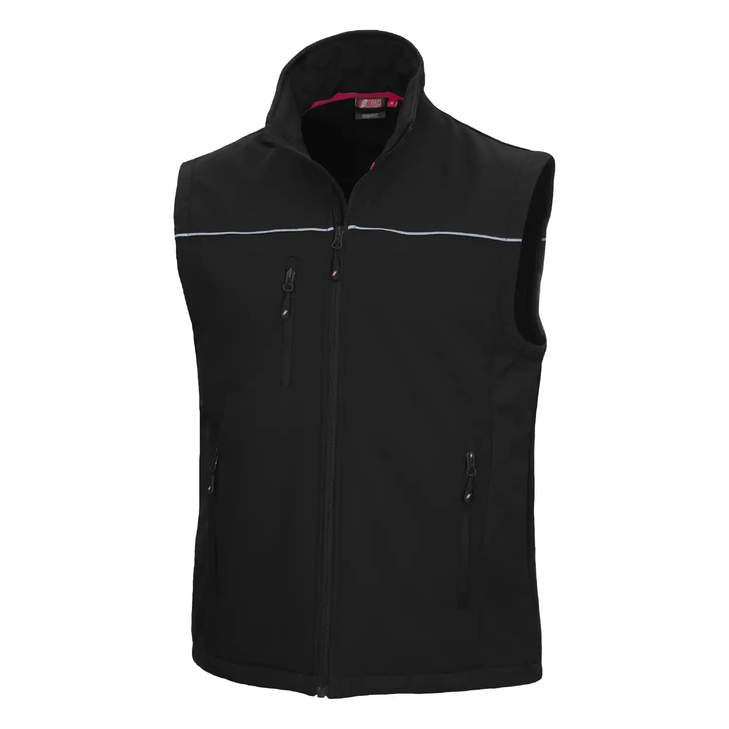Softshellweste "MOTION TEX LIGHT" in schwarz, L - Thumbnail 1