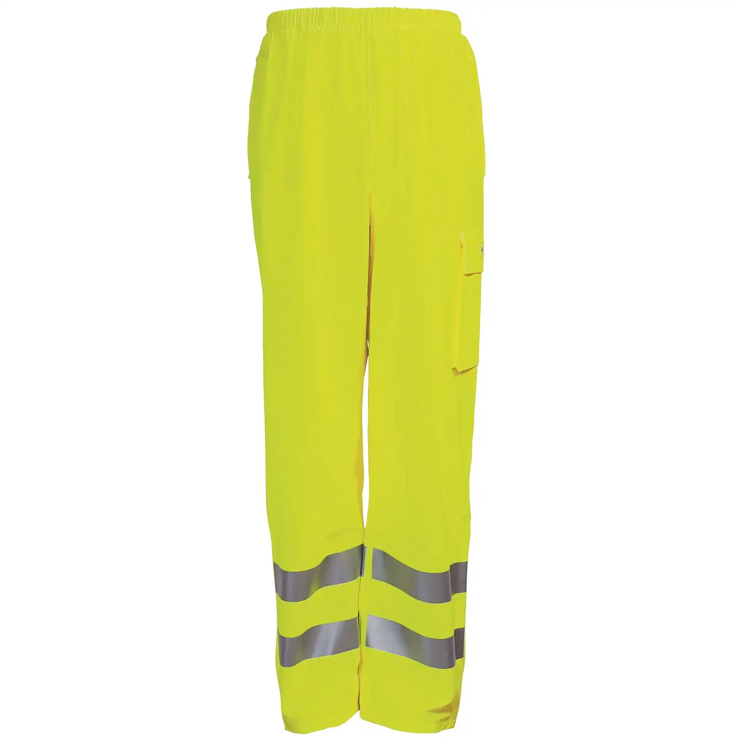 Multinorm PU Regenhose ""022450R" SecureTech Multinorm in warngelb, S - Bild 1