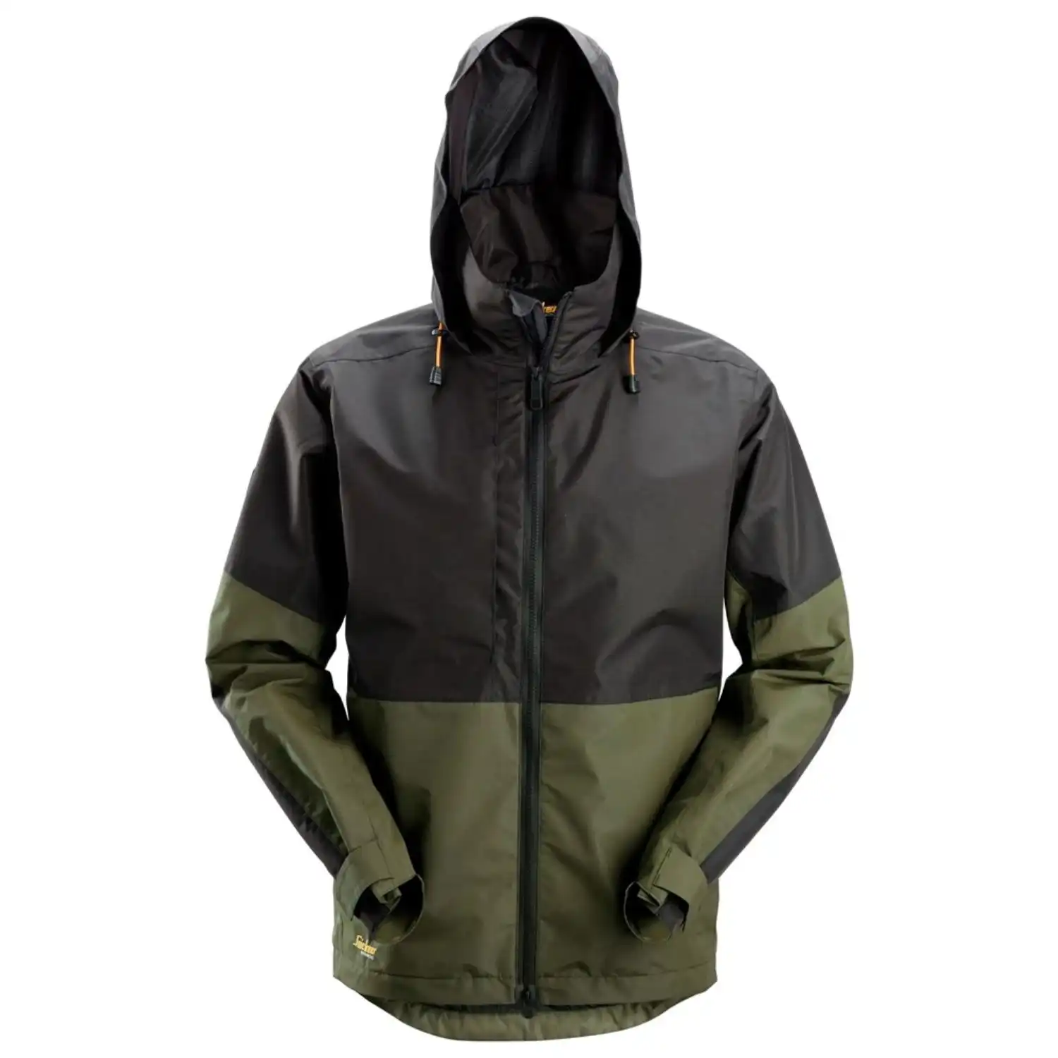 Softshelljacke "1304" AllroundWork in khaki/Schwarz, L - Thumbnail 1