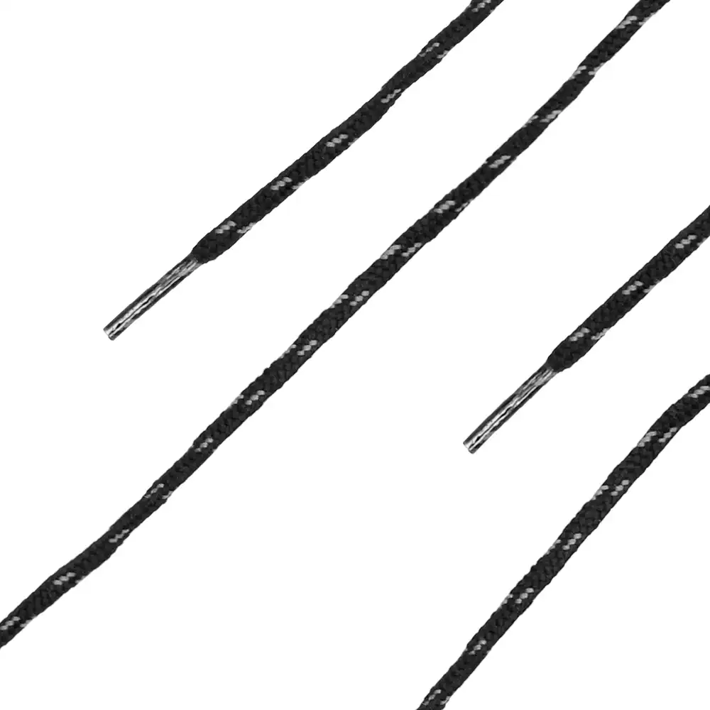 Schnürsenkel "BLACK EAGLESafety" black/grey  in 120 - Bild 1