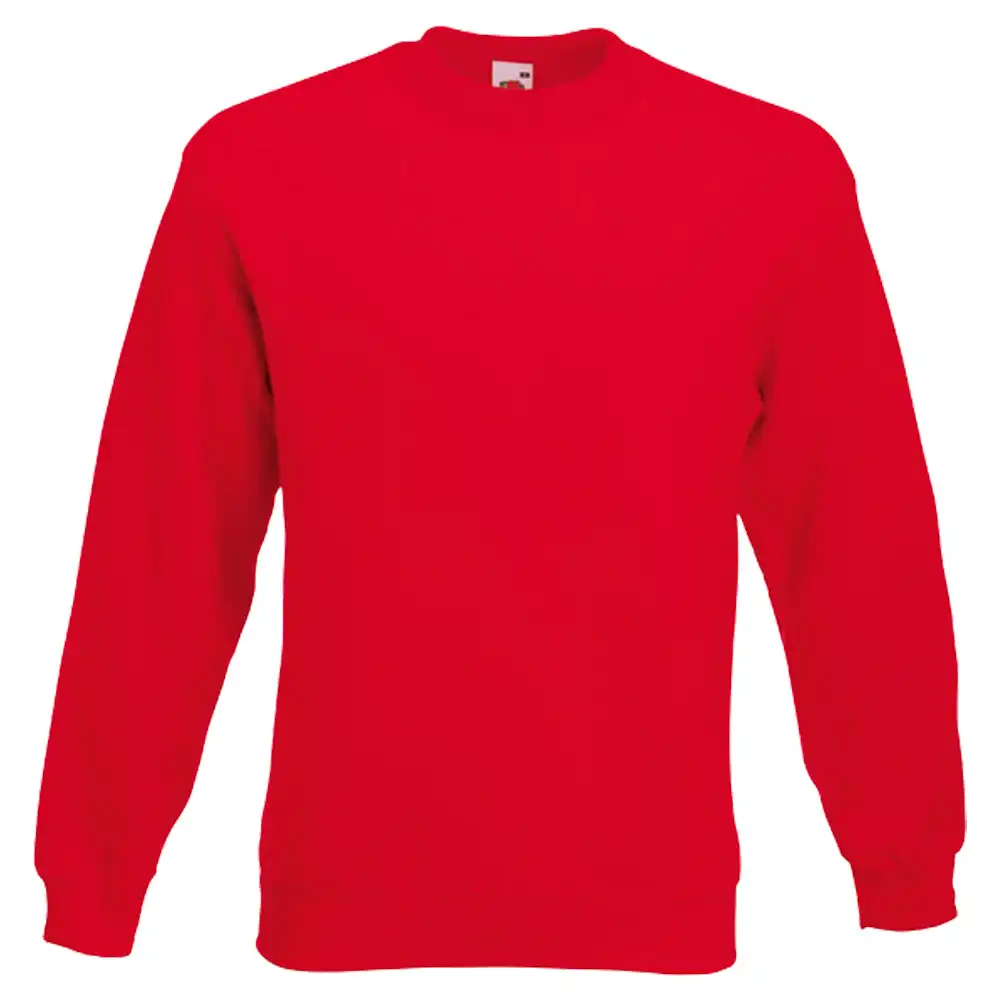 Sweatshirt "F324" Classic Set-In in red, XL - Bild 1
