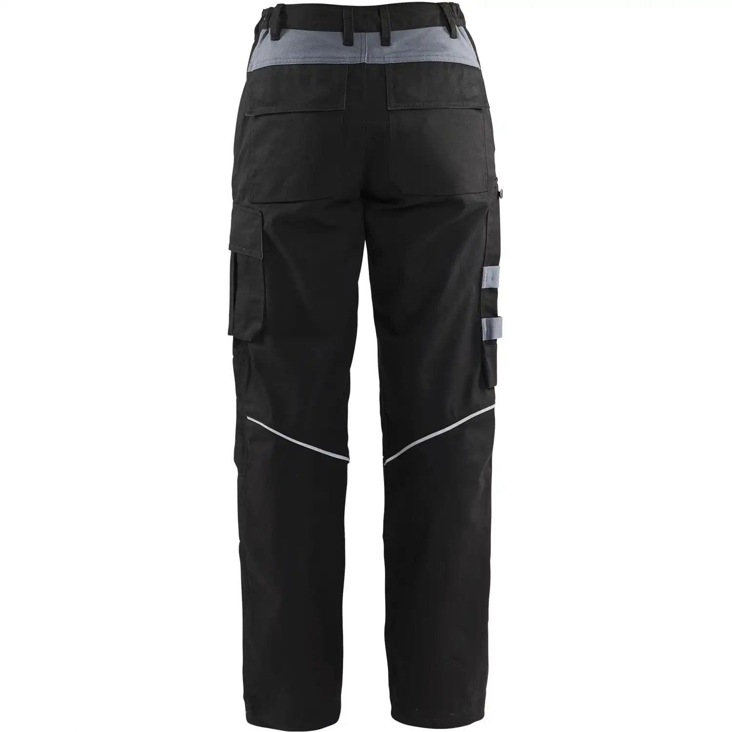 Damen Multinorm Bundhose "7173" schwarz/grau in C40 - Thumbnail 2