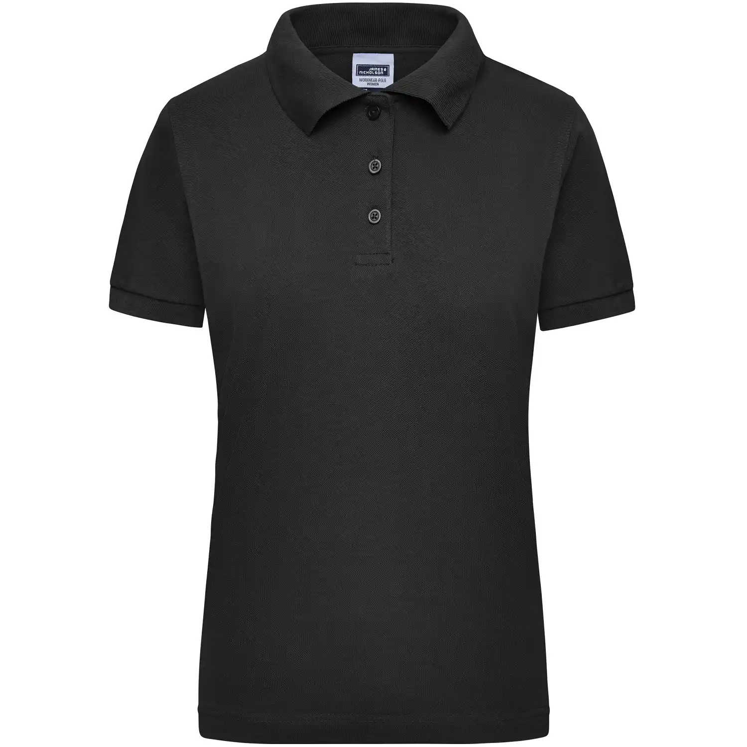 Damen Workwear Polo-Shirt "JN803" in black, XXL - Bild 1
