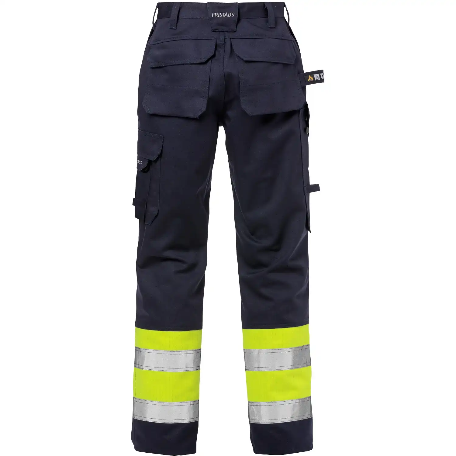 Multinorm Damen Bundhose "2591 FLAM" Flame marine/gelb in R42 - Thumbnail 2