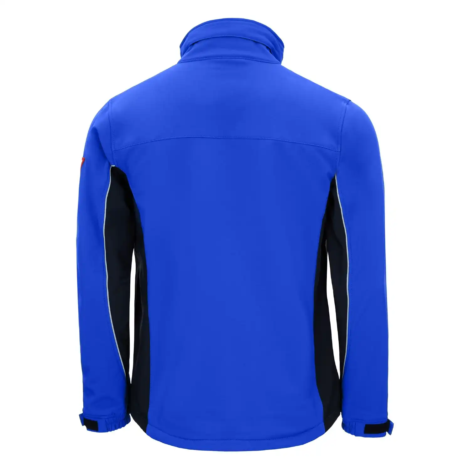 Softshelljacke "MOTION TEX LIGHT" in königsblau/schwarz, L - Thumbnail 2