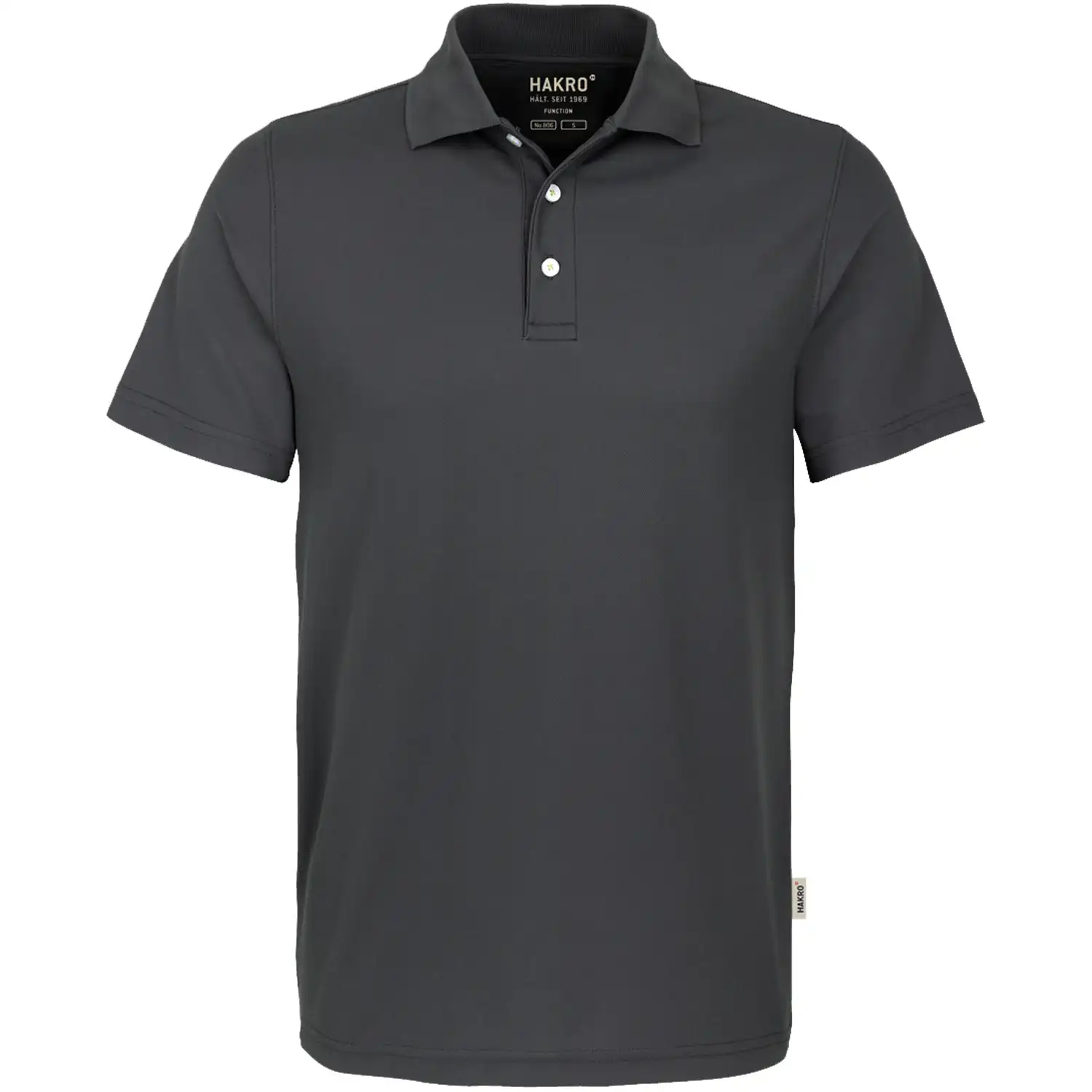 Herren Poloshirt "COOLMAX®" 806 in anthrazit, L - Bild 1