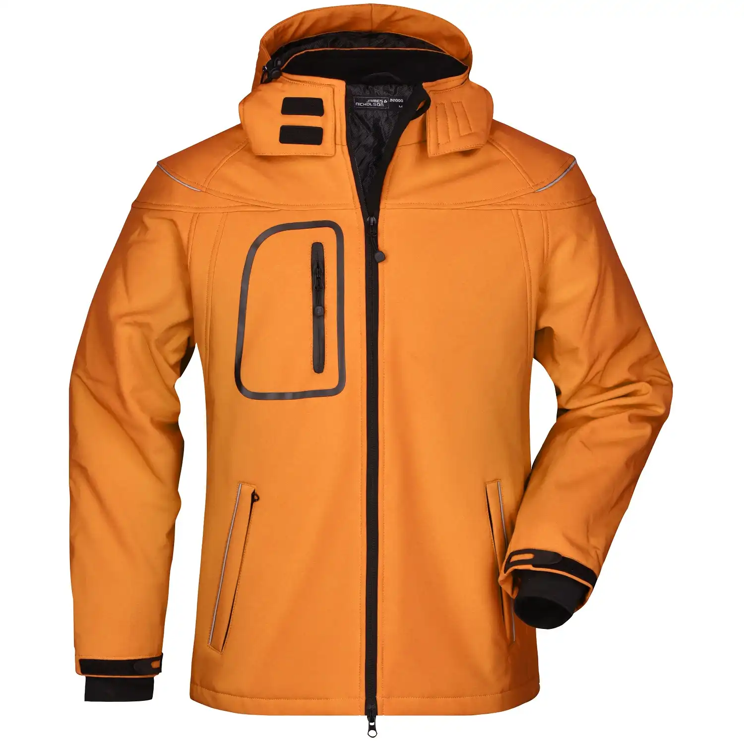 Winter Softshelljacke "JN1000" in Orange, M - Bild 1