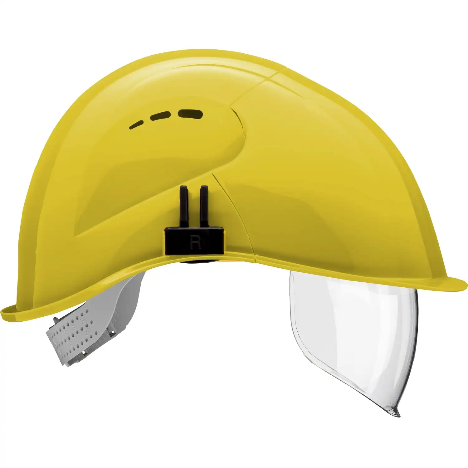 Schutzhelm VisorLight mit Visier in uni gelb - Bild 1
