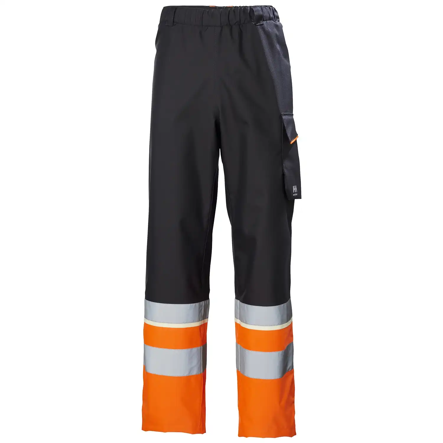 Warnschutz Regenhose Kl. 1 "UC-ME" Nachtleuchtend in orange/schwarz, XS - Thumbnail 1
