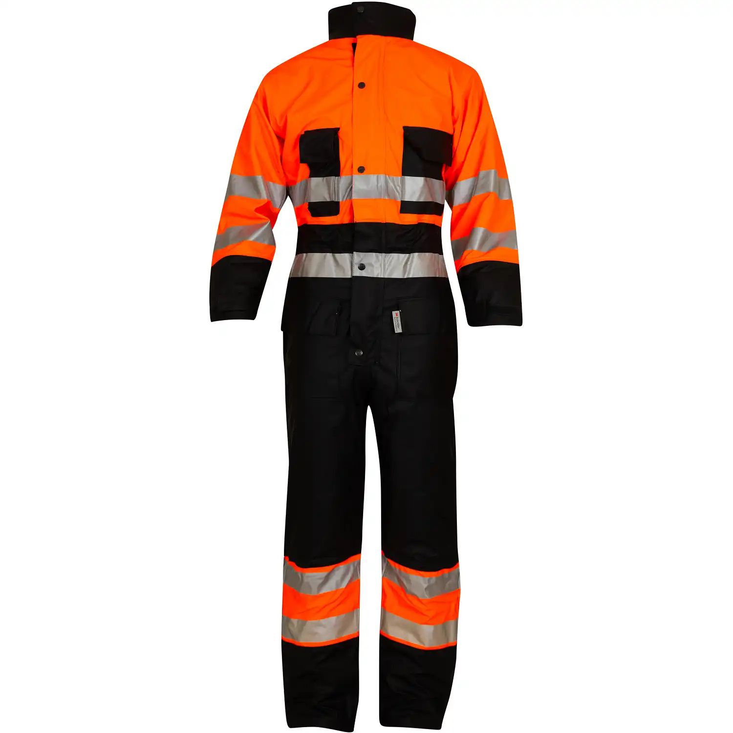 Warnschutz Regenoverall "ANDRES" 5777 Essential orange/marine in S - Bild 1