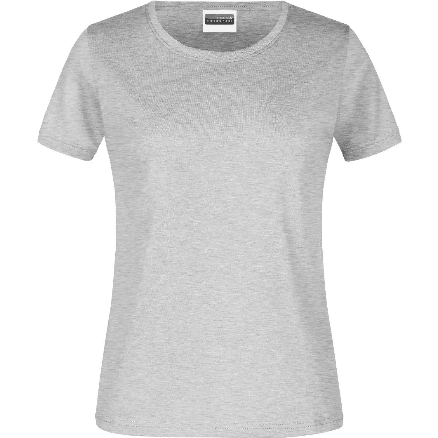 Damen Basic T-Shirt 180g/m² "JN789" in grey heather, S - Bild 1