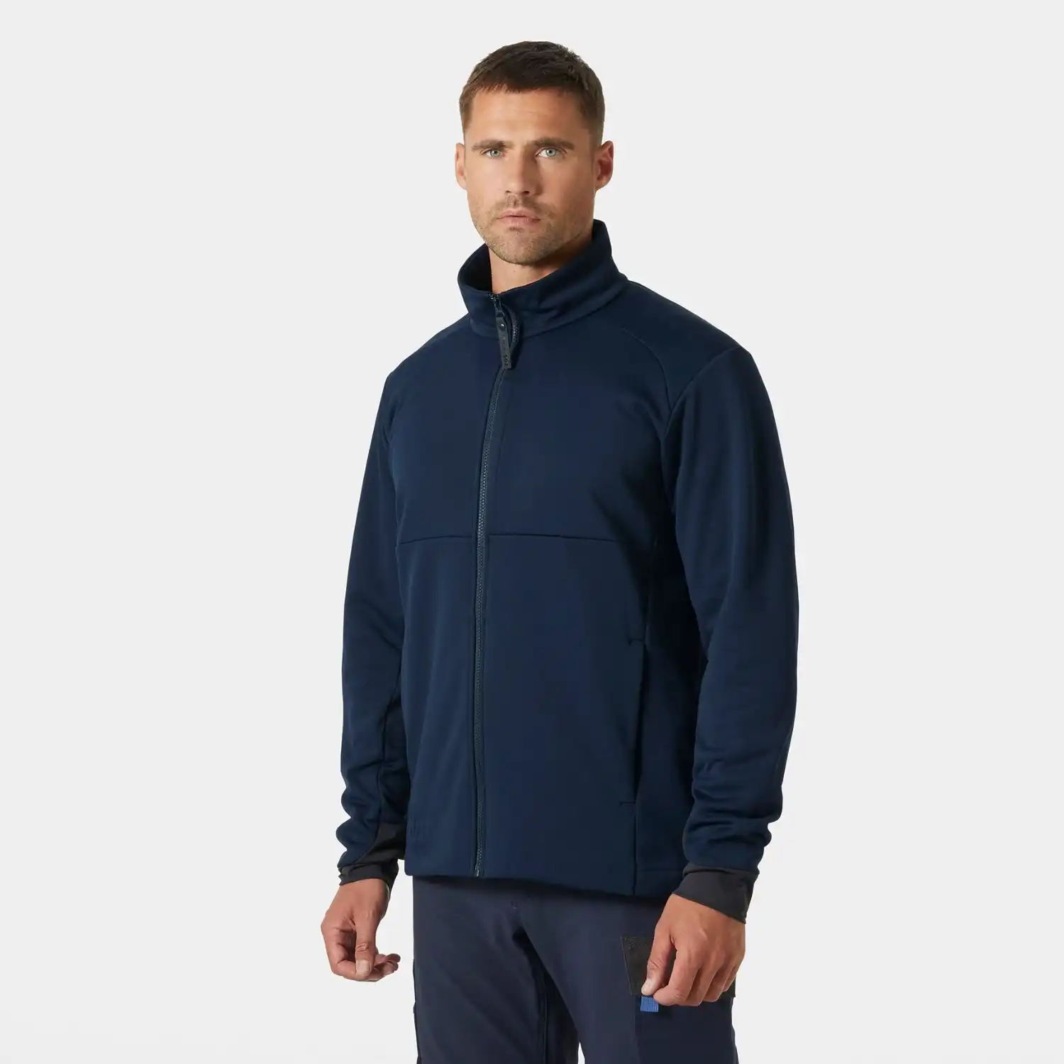 Funktionsjacke "TECH MIDLAYER" in marine, XXL - Thumbnail 3