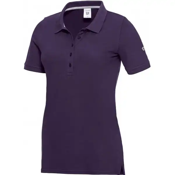 Damen Polo-Shirt "1716-230" Essentials in aubergine, S - Bild 1
