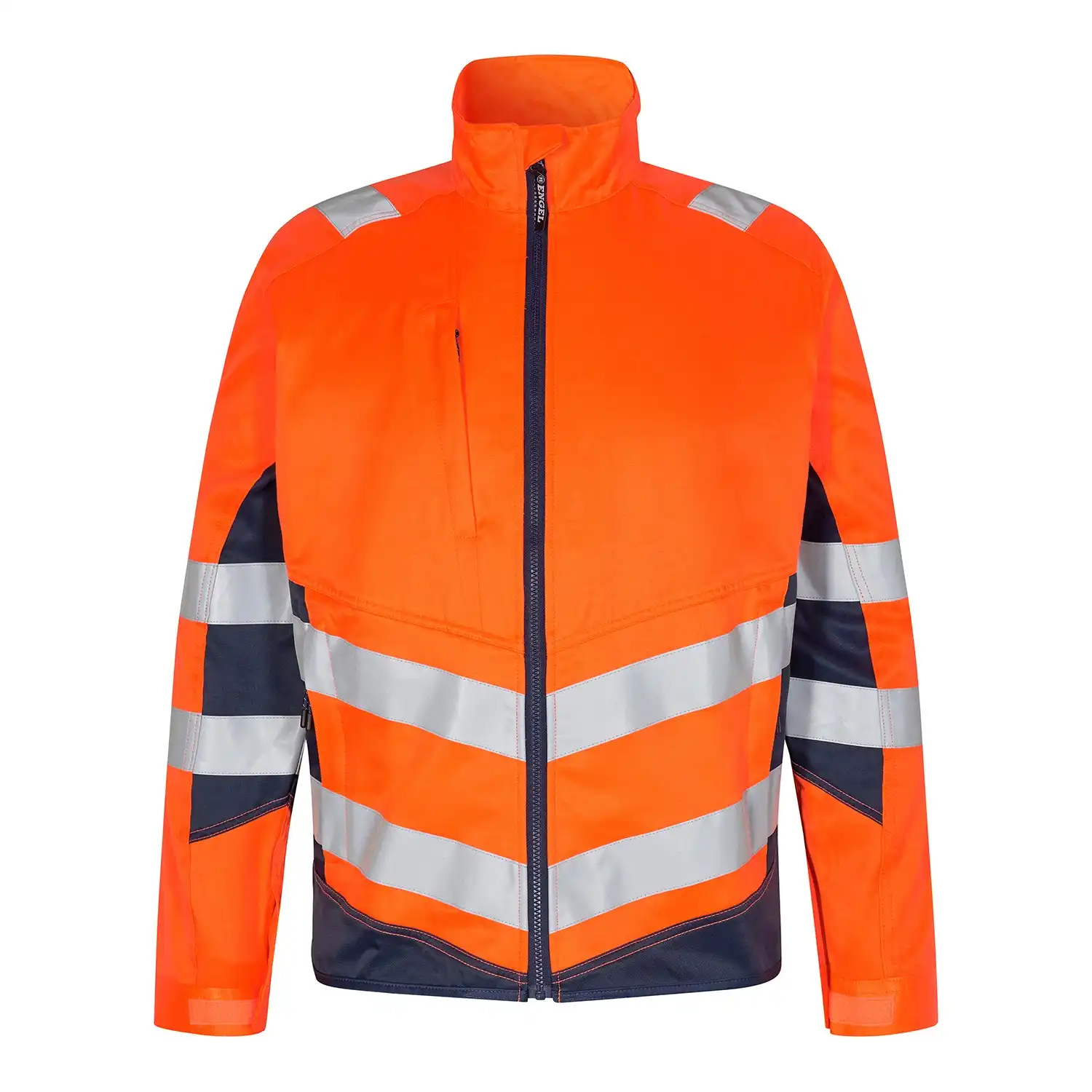 Warnschutz Bundjacke "1545-319" Safety leicht in orange/marine, 6XL - Thumbnail 1