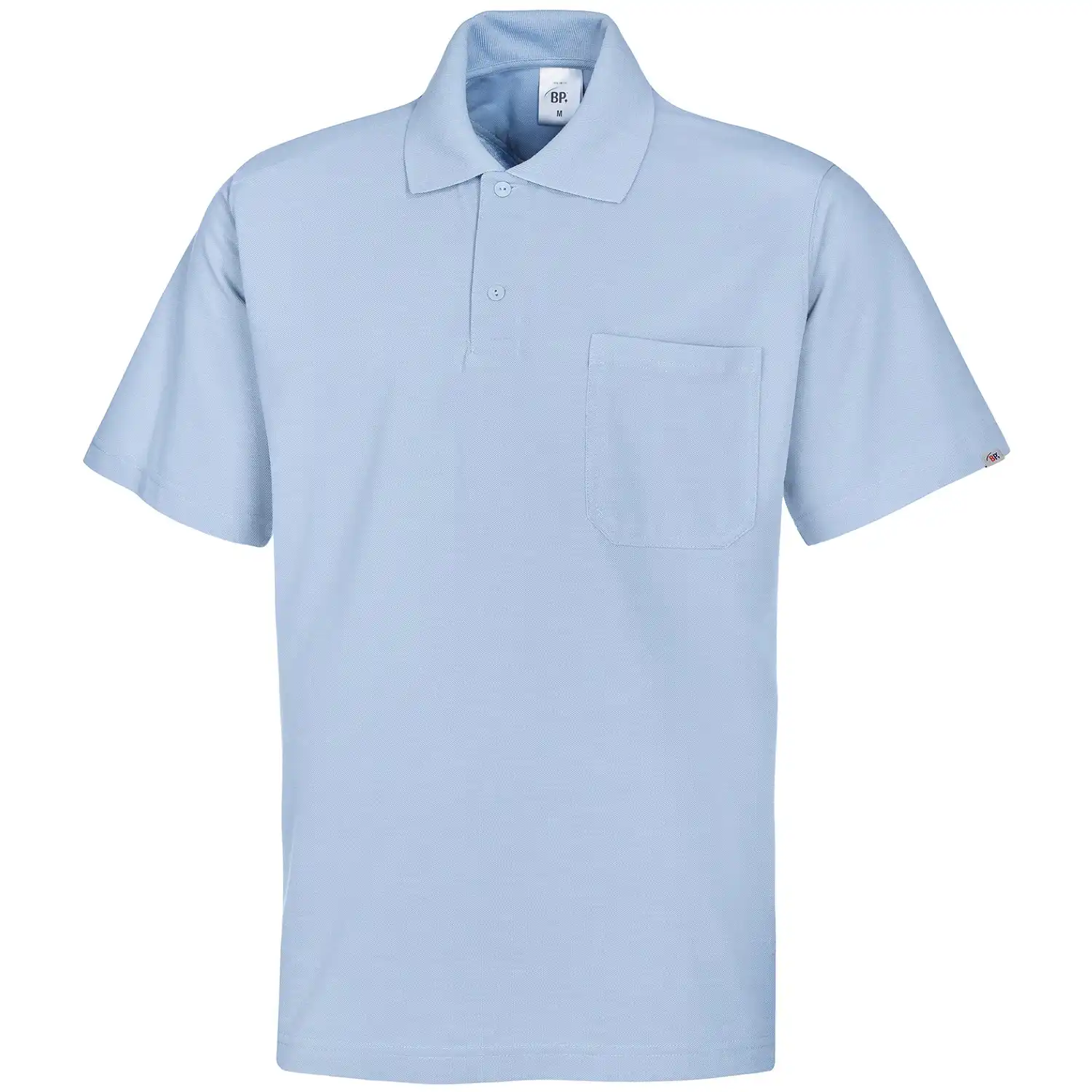 Poloshirt Unisex "1612" in hellblau, XXL - Bild 1