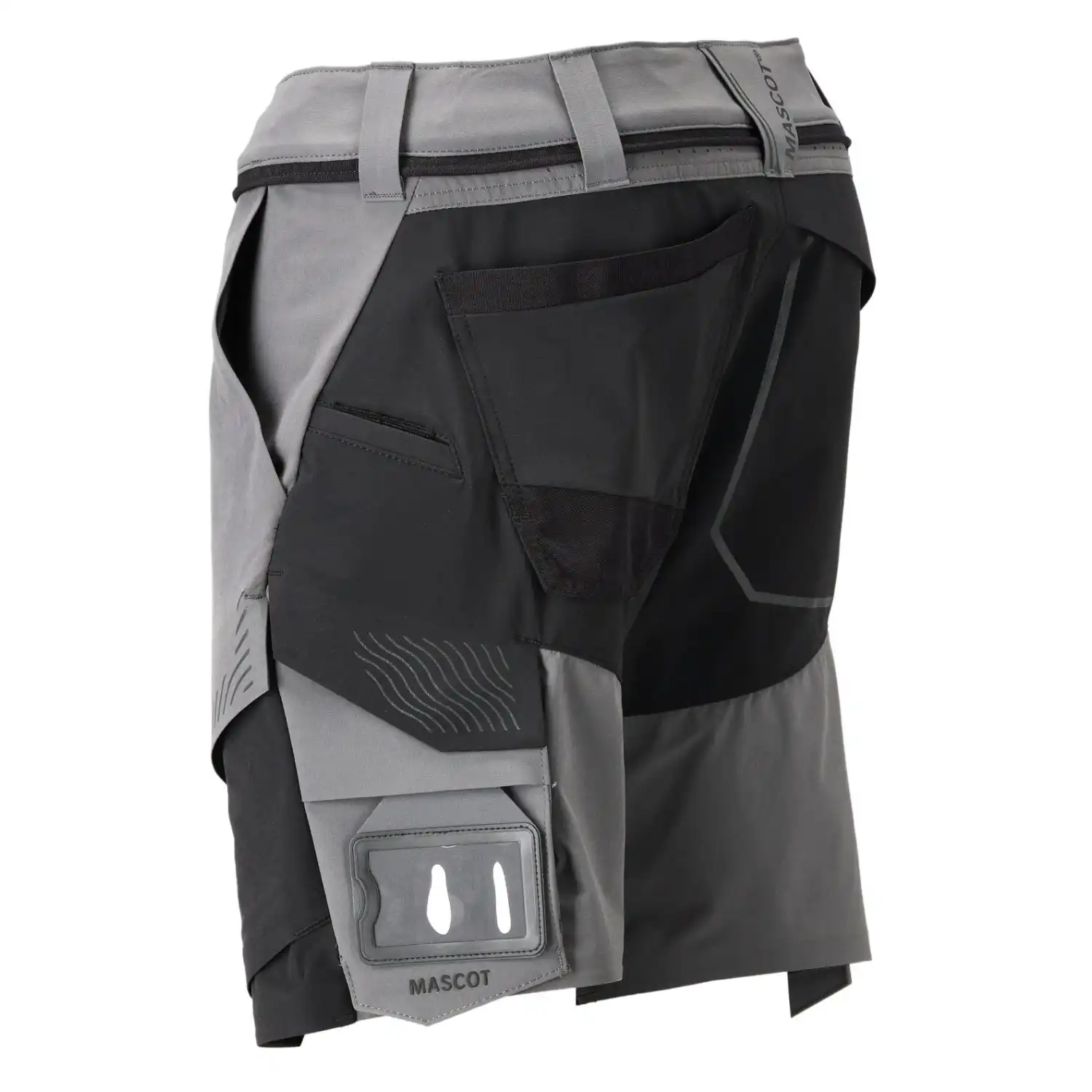 Stretch-Shorts "22149-605" Customized in anthrazit/schwarz, 24C60 - Thumbnail 3