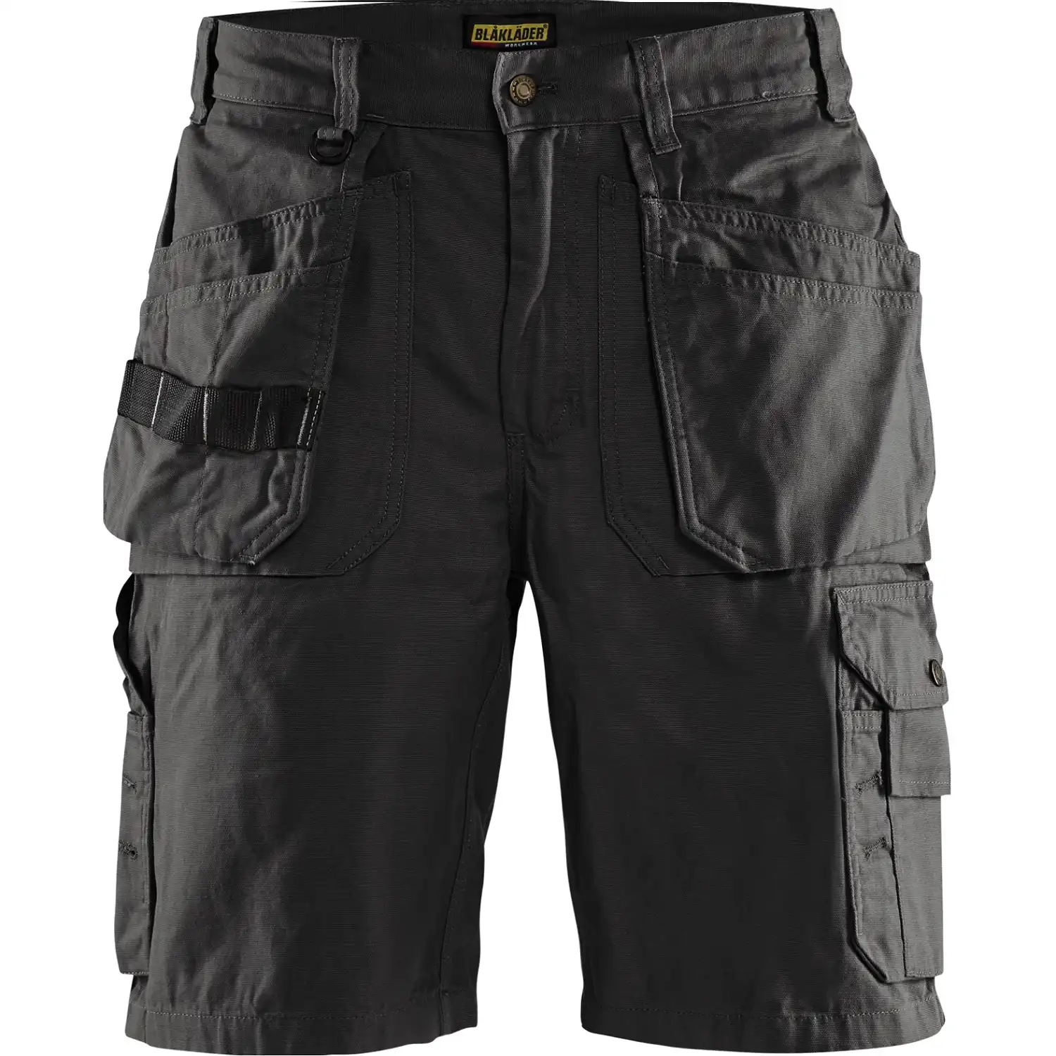 Handwerker-Shorts "1534" Canvas in schwarz, C52 - Thumbnail 1