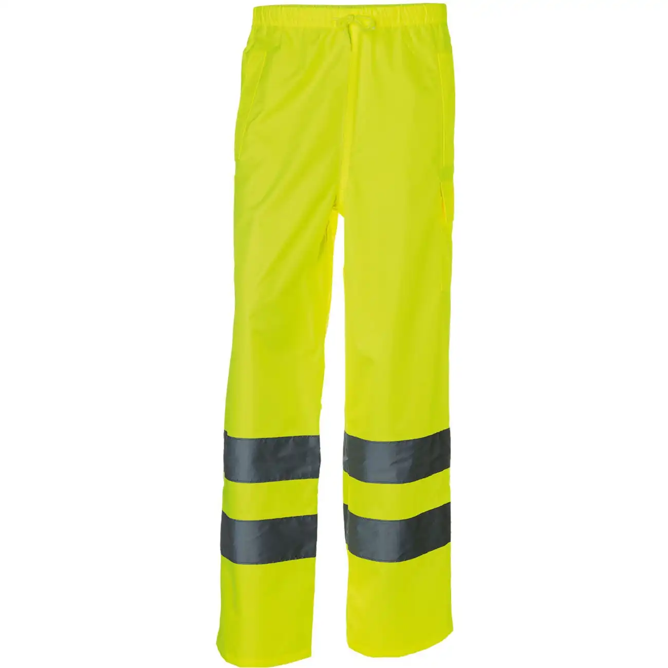 Warnschutz Regenhose "REFLECTIQ"  in gelb, L - Bild 1