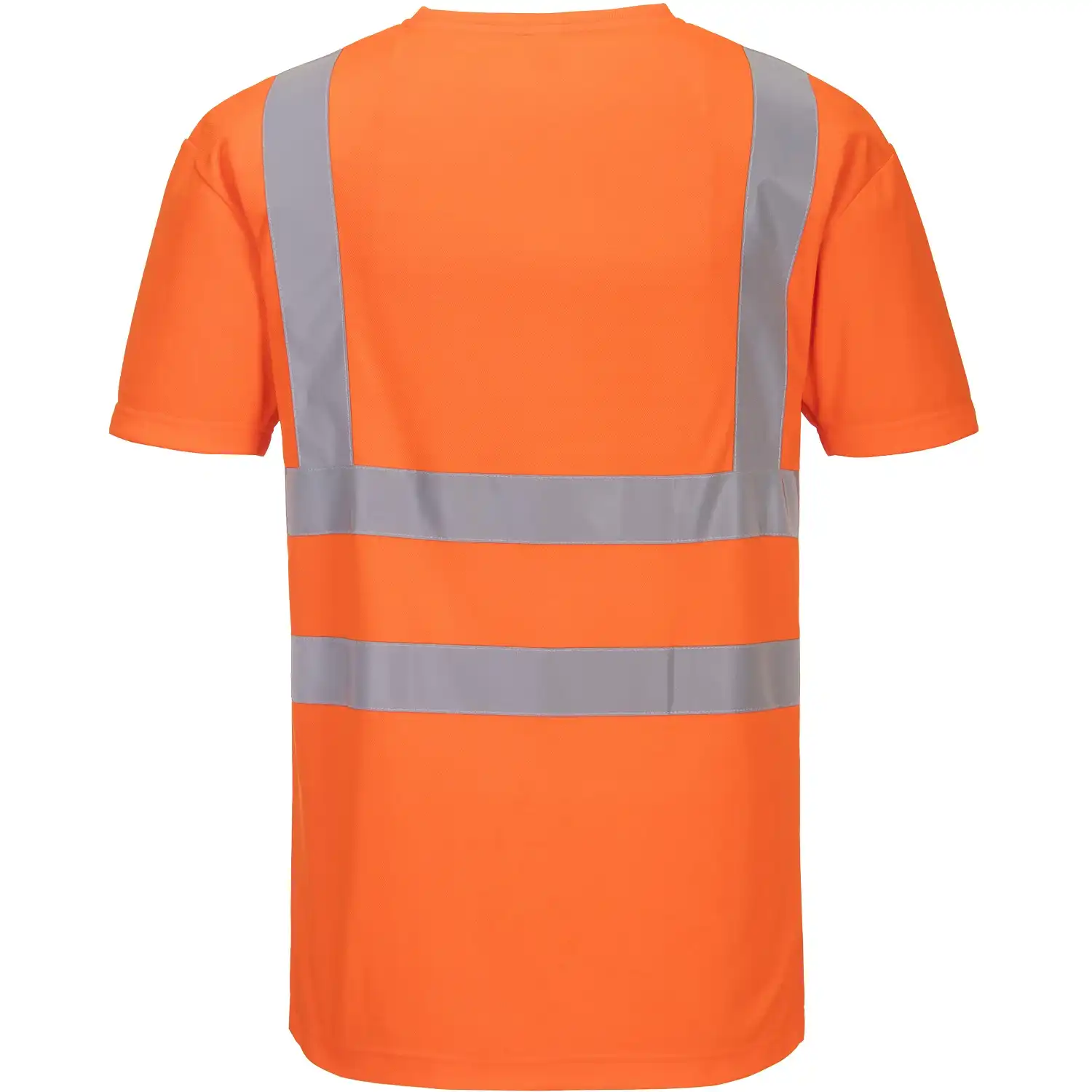 Warnschutz T-Shirt "S179" in Orange, L - Thumbnail 2