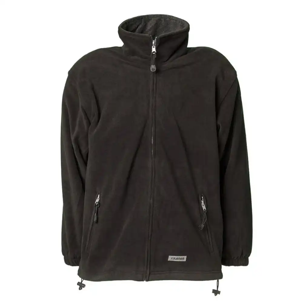 Fleece-Jacke "STREAM" in schwarz/anthrazit, L - Bild 1