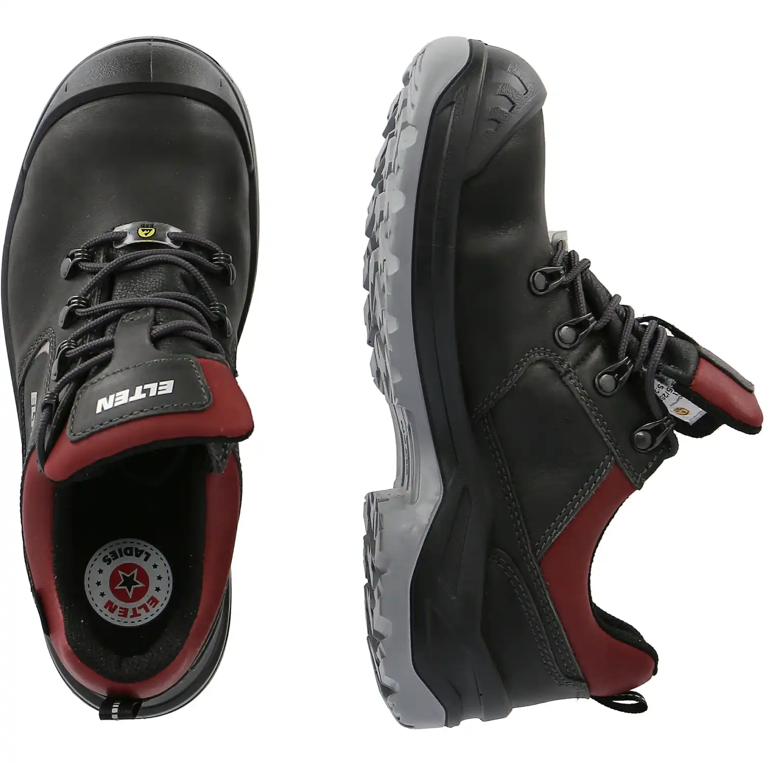 Damen Sicherheitshalbschuhe S3 "LENA GTX BLACK-RED LOW"  in 41 - Thumbnail 2