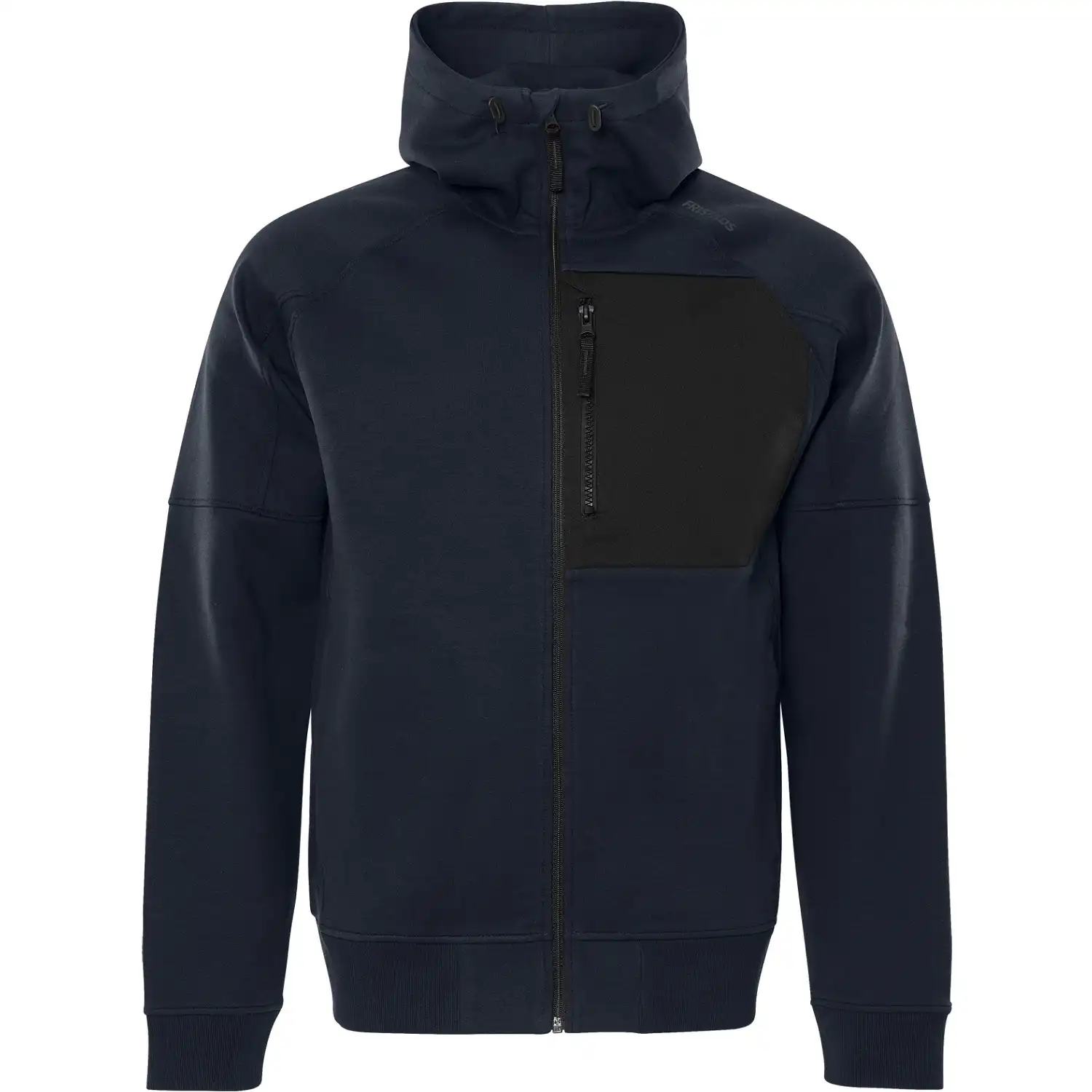 Kapuzen-Sweatjacke "7831 GKI" Alnaryd in dunkelmarine, XS - Thumbnail 1