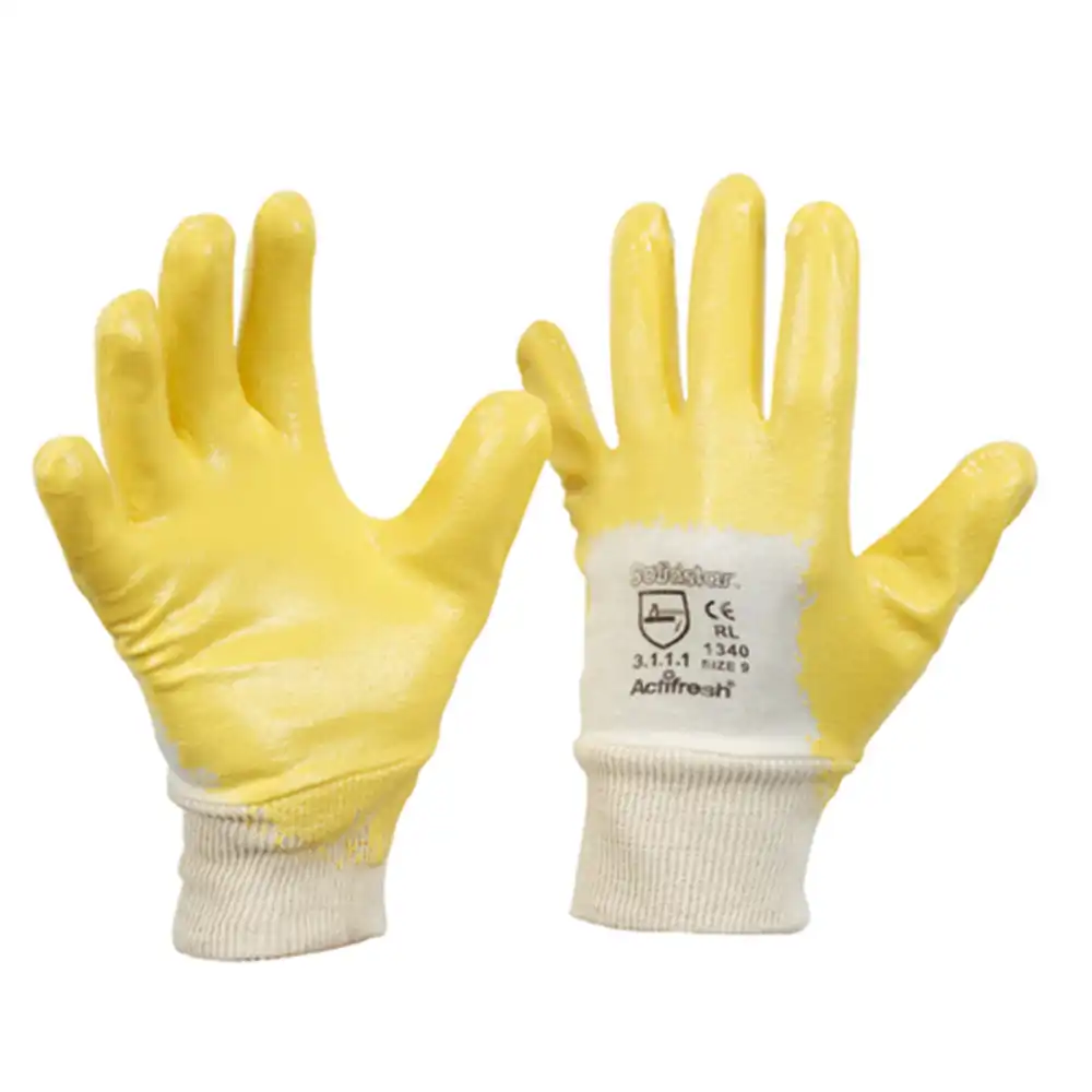 Actifresh® Nitril-Arbeitshandschuhe gelb in 9 (L) - Bild 1