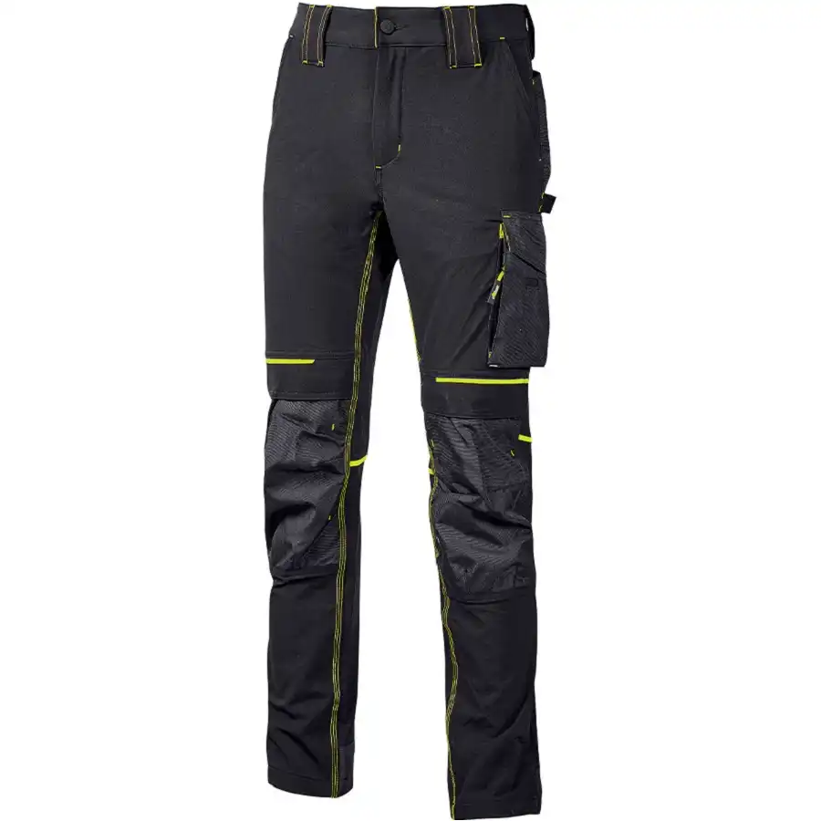 Stretch Bundhose "ATOM SHORT" Performance in black carbon, S (DE size: XS) - Bild 1