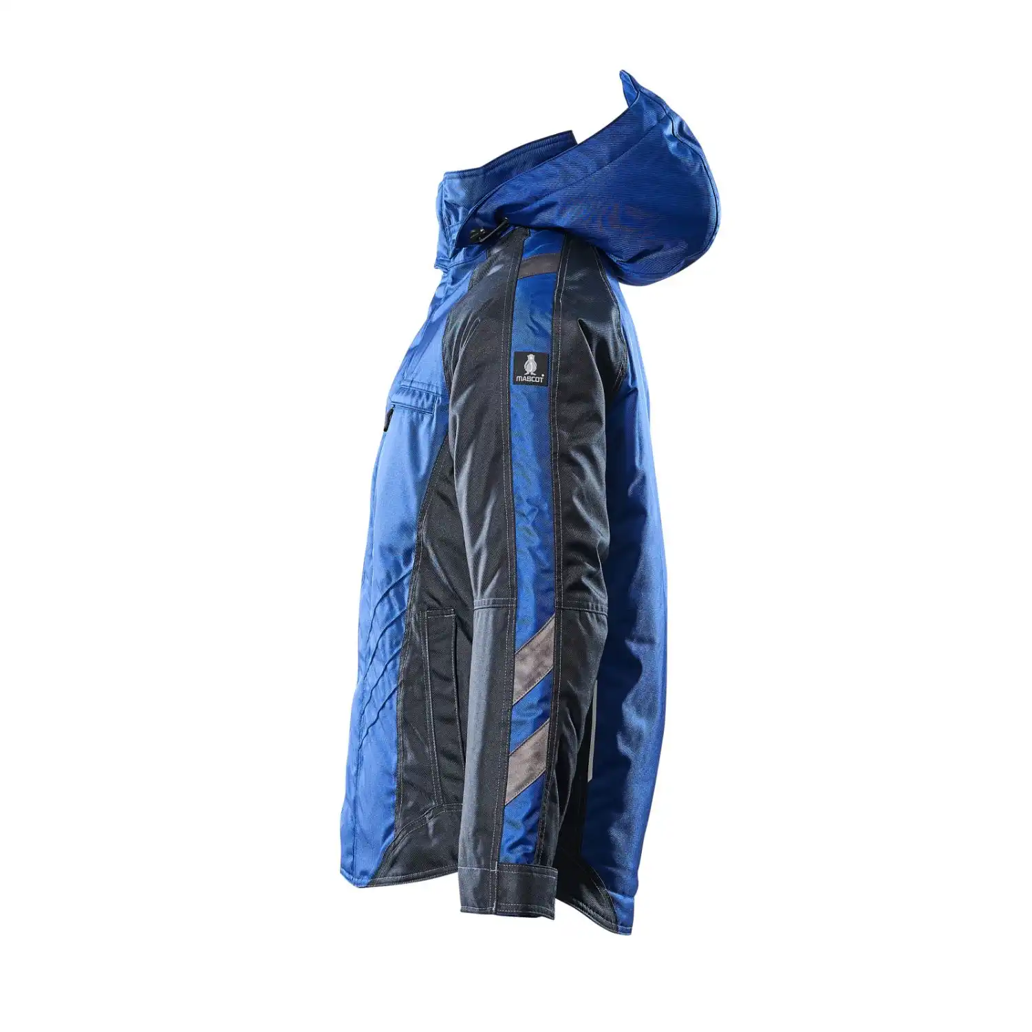 Pilotjacke "FRANKFURT" Unique mehrfarbig in kornblau/schwarz, XL - Thumbnail 3