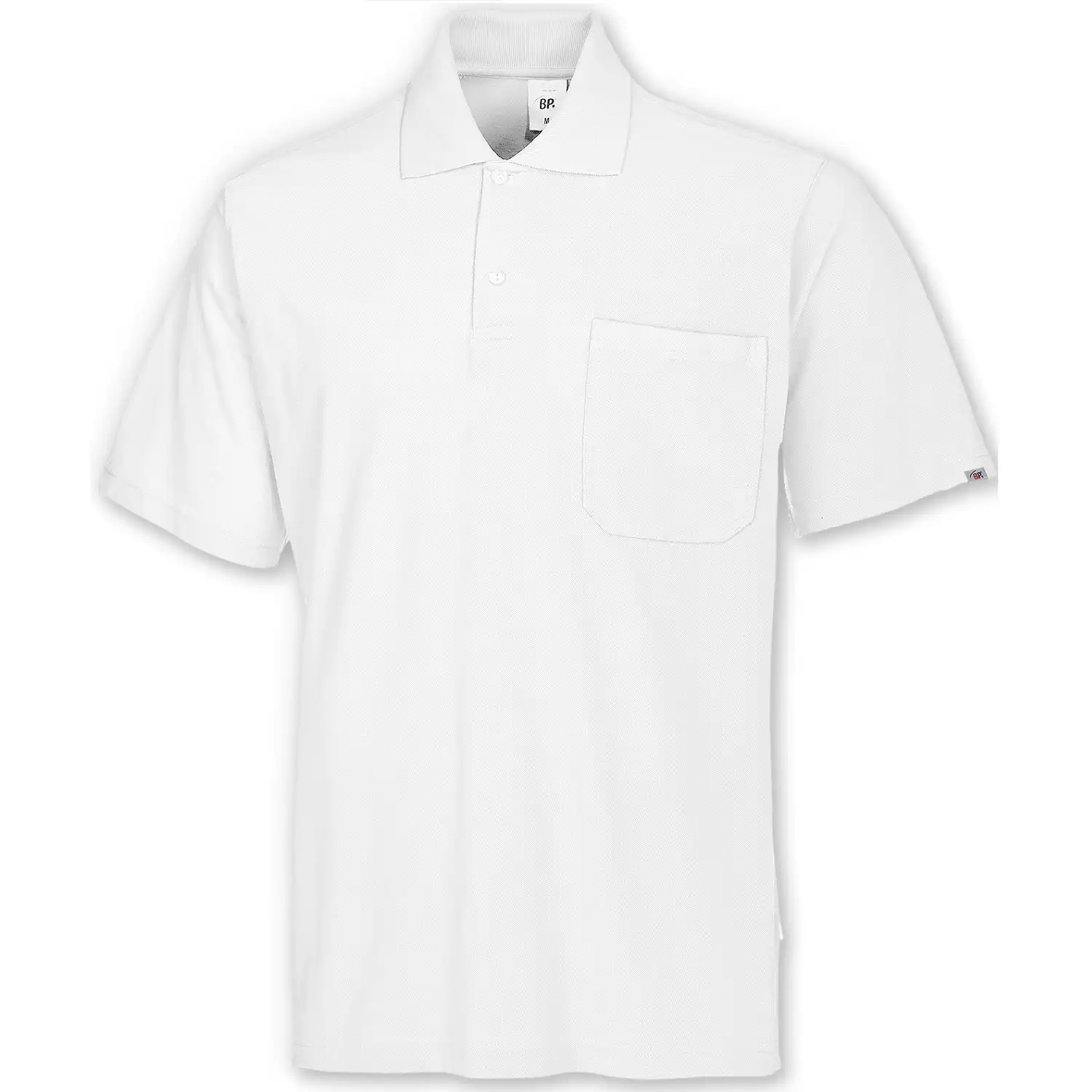 Poloshirt Unisex "1612" in L, Weiß - Bild 1