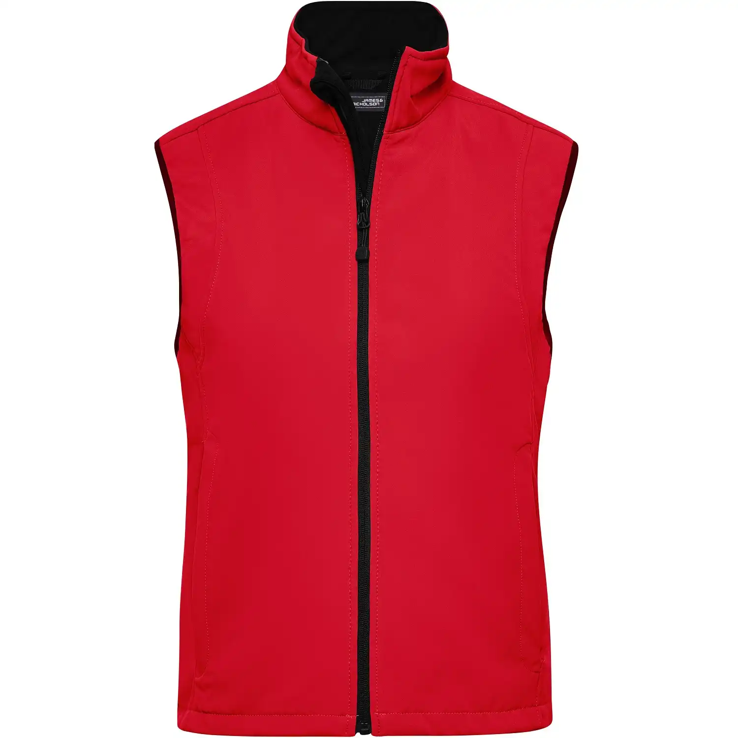 Damen Softshellweste "JN138" in red, L - Bild 1