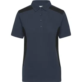 Damen Polo-Shirt &quot;JN1825&quot; M, carbon/black